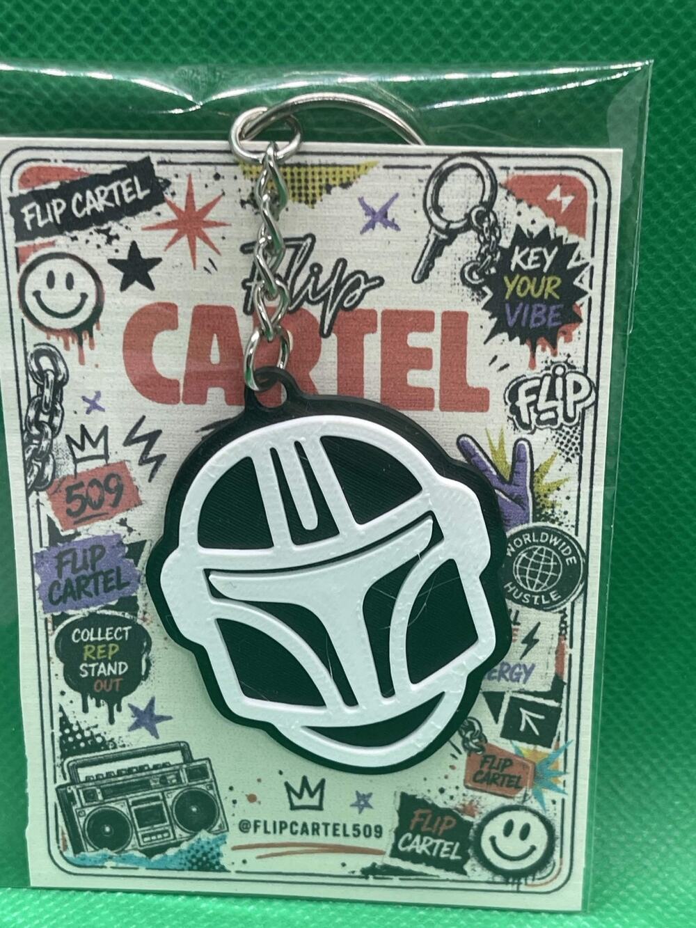 STAR WARS MANDO Keychain solid collectible